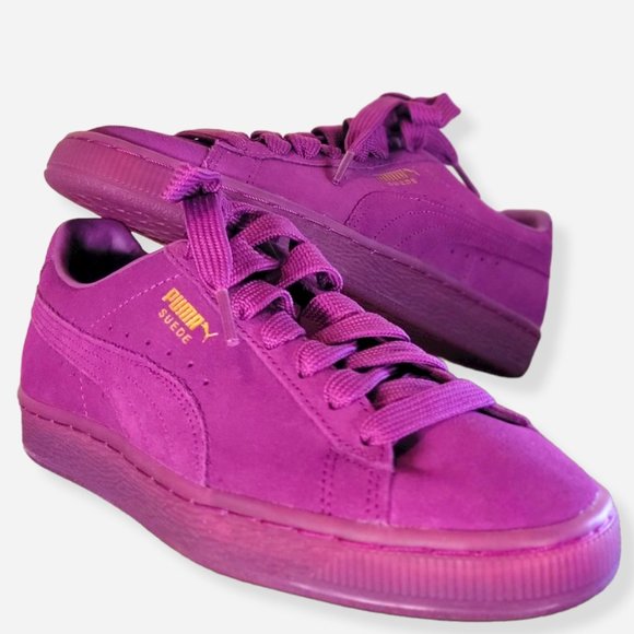 puma suede purple
